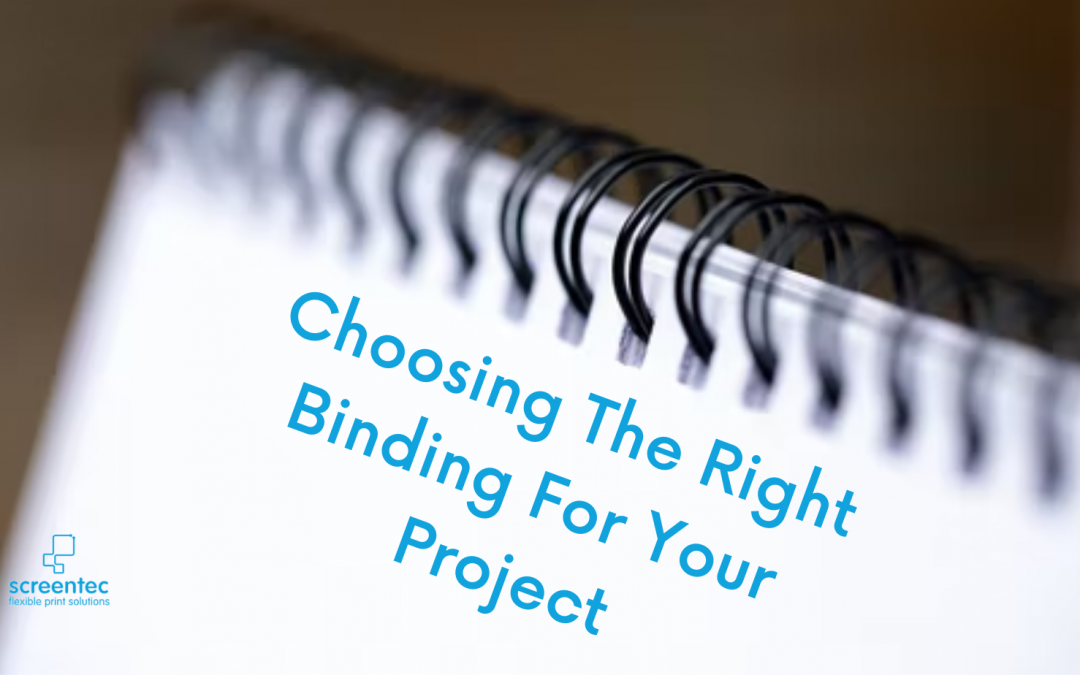 Choosing The Right Binding For Your Project