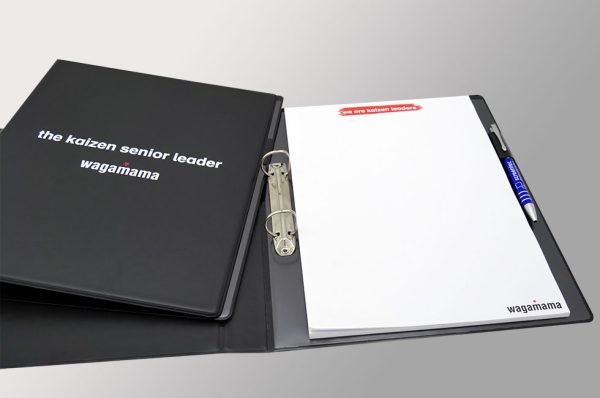 A4+ Black PVC Ring Binder