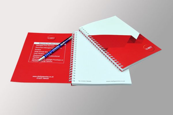 Portrait Wire / Spiral Bound Notepad