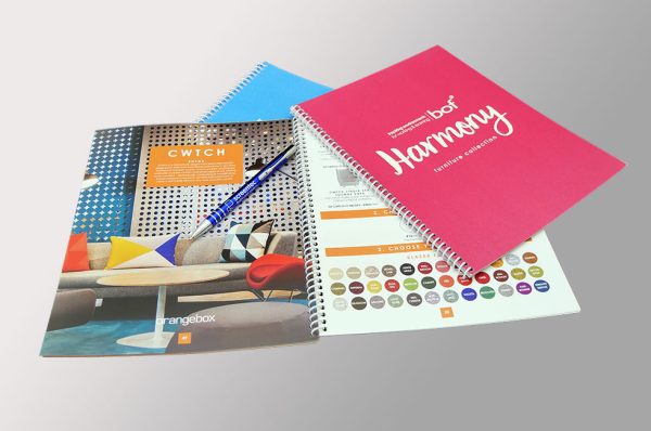 Custom Size Portrait Spiral Bound Book