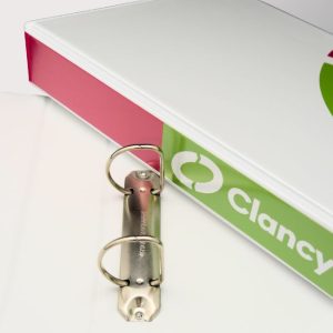 A4 White PVC Ring Binder