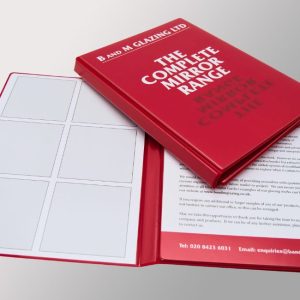 A4 Red PVC Storage Folder